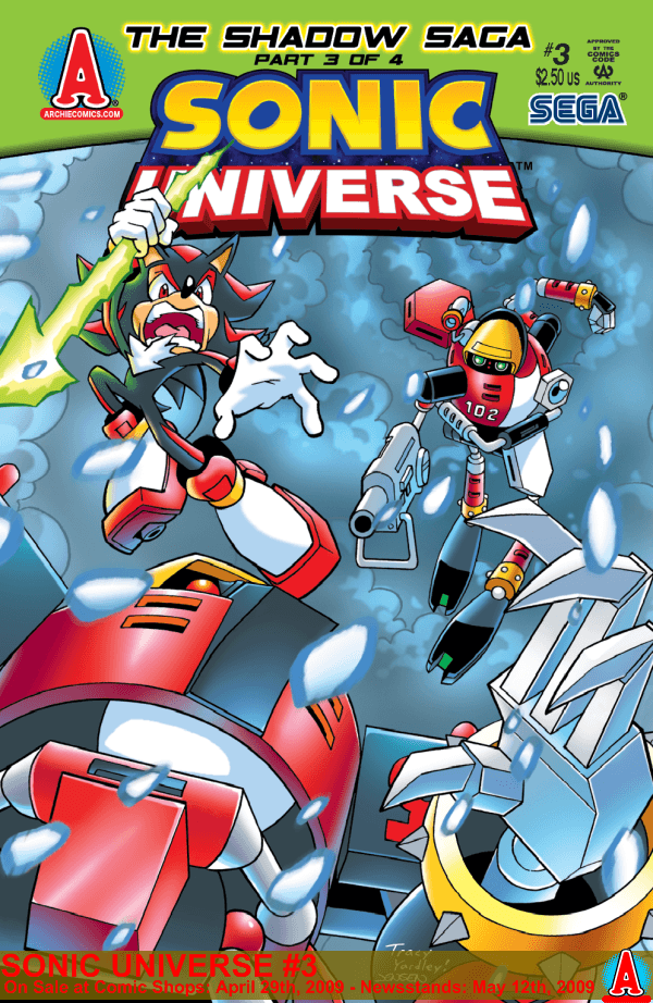Sonic Universe #3 cover