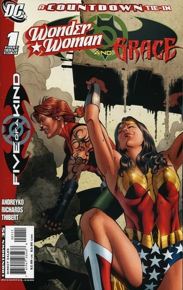 Outsiders: Five of a Kind - Wonder Woman/Grace #1 cover