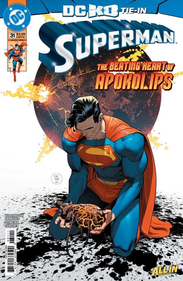 Superman #31 cover