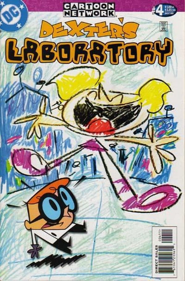 Dexter's Laboratory #4 cover