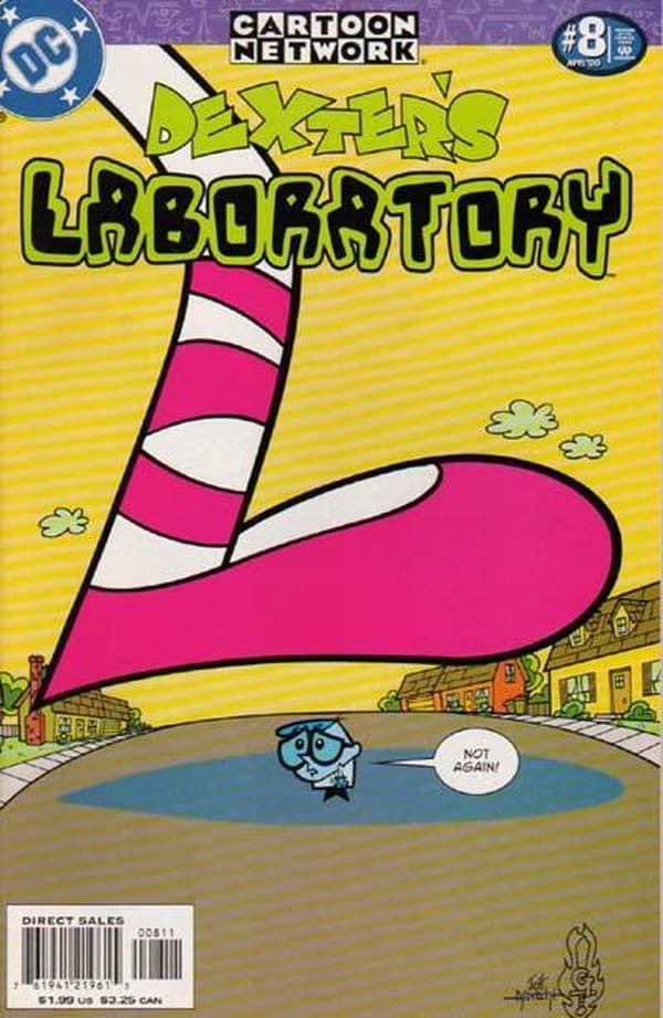 Dexter's Laboratory #8 cover