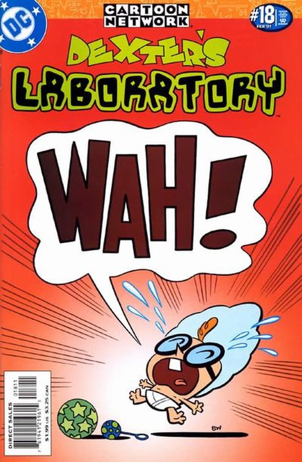 Dexter's Laboratory #18 cover