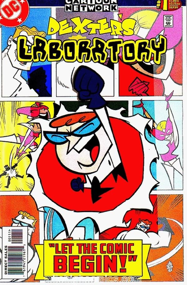 Dexter's Laboratory #1 cover