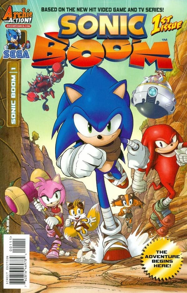 Sonic Boom #1 cover