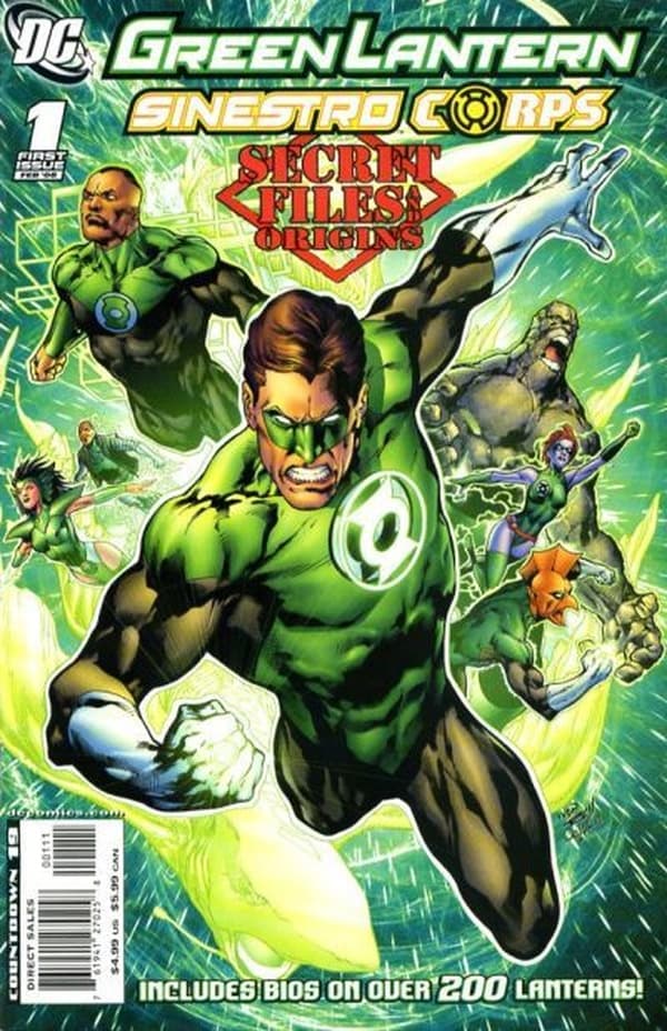 Green Lantern/Sinestro Corps: Secret Files #1 cover