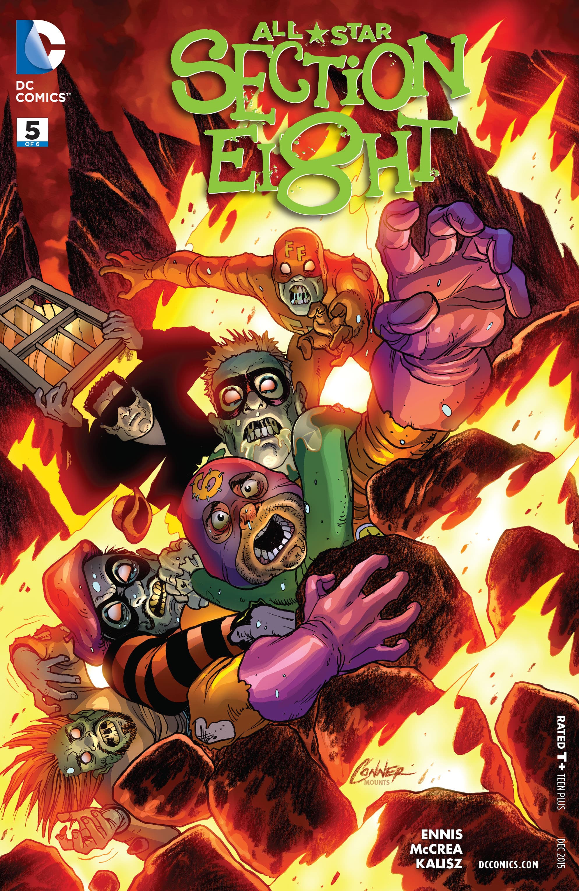 All-Star Section Eight #5 cover
