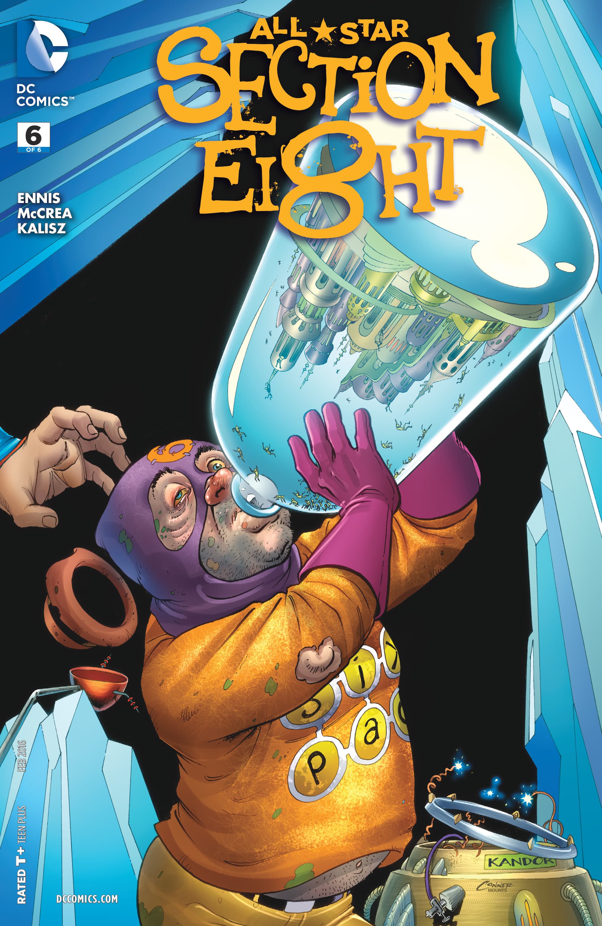 All-Star Section Eight #6 cover