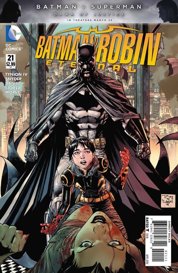 Batman & Robin Eternal #21 cover