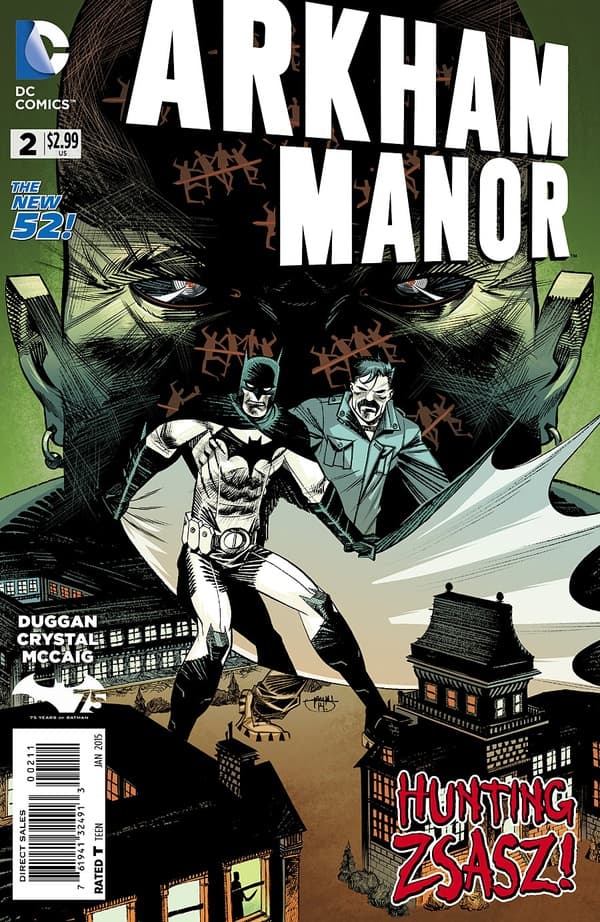 Arkham Manor #2 cover