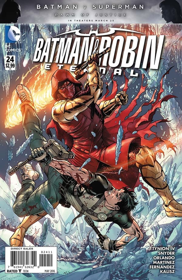Batman & Robin Eternal #24 cover