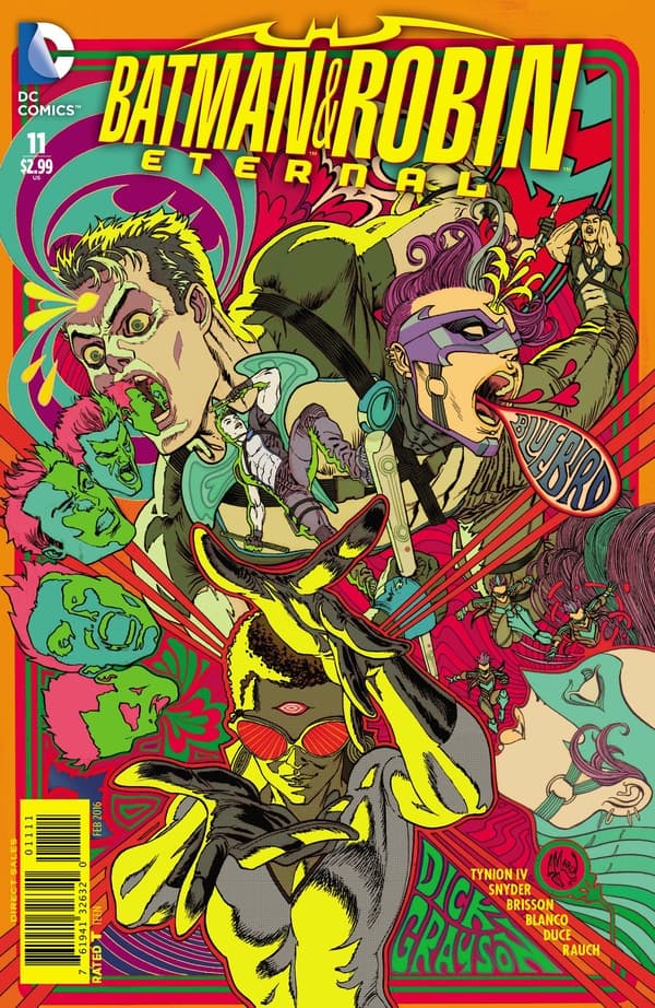 Batman & Robin Eternal #11 cover