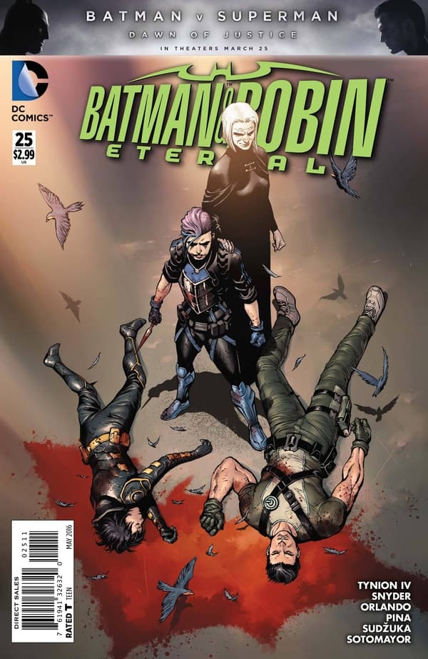 Batman & Robin Eternal #25 cover