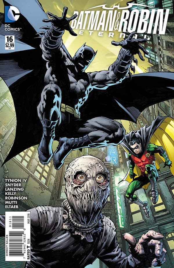 Batman & Robin Eternal #16 cover