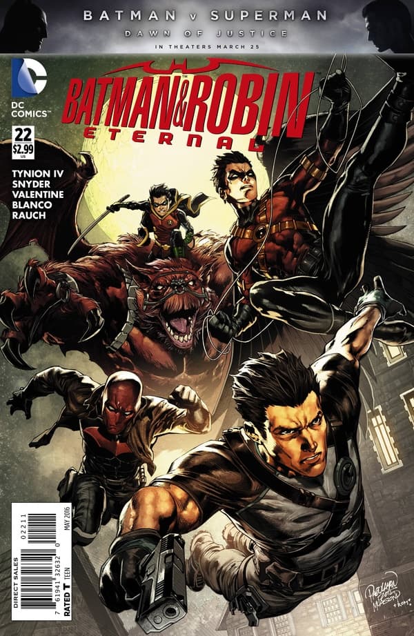 Batman & Robin Eternal #22 cover