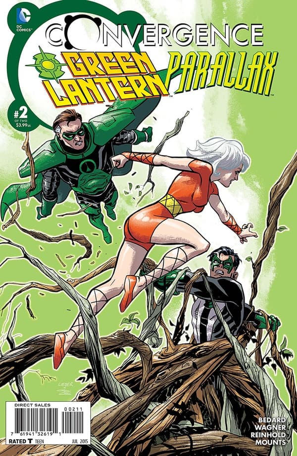 Convergence Green Lantern/Parallax #2 cover
