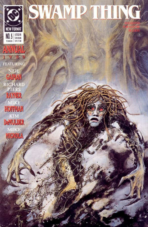 Swamp Thing Annual #5 cover