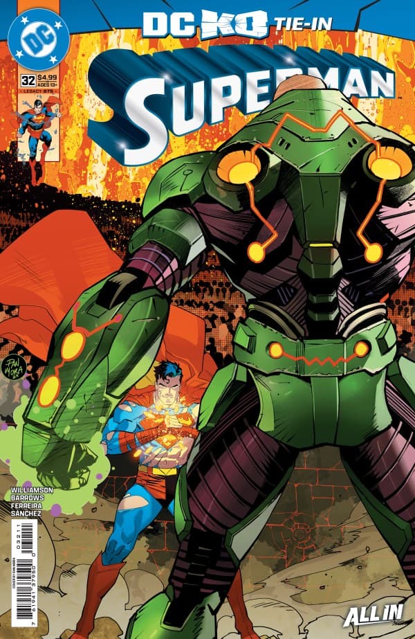 Superman #32 cover