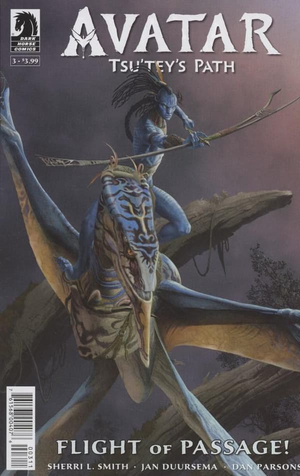 Avatar: Tsu'tey's Path #3 cover