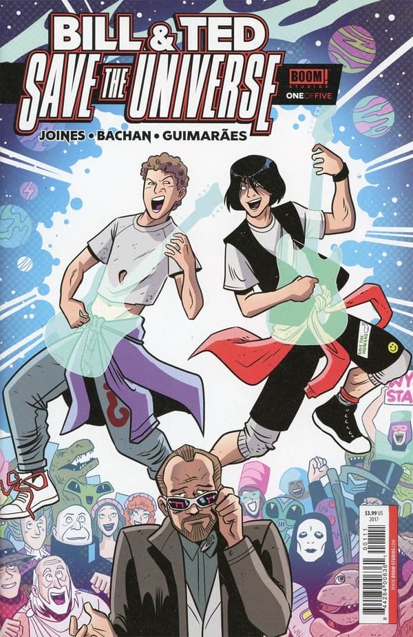 Bill & Ted Save The Universe #1 cover