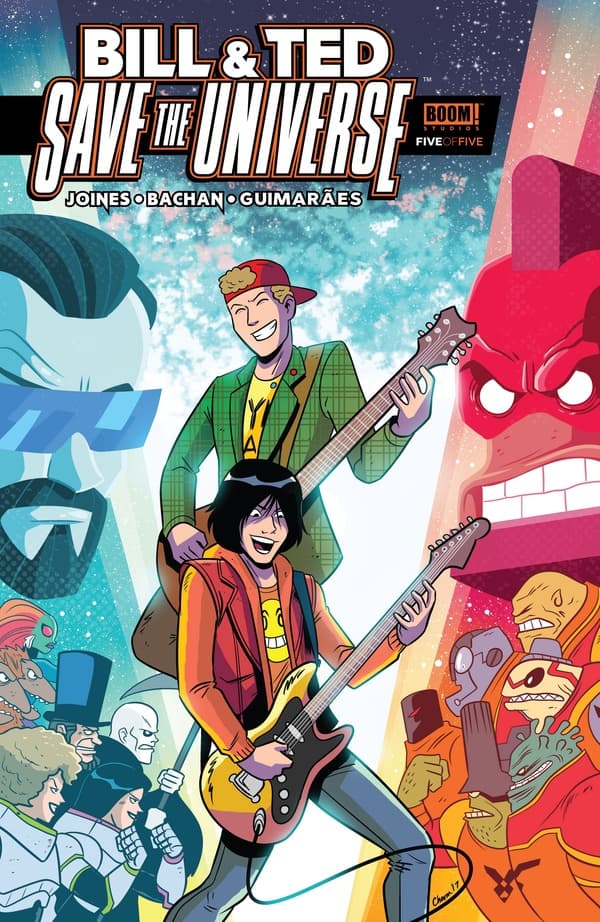 Bill & Ted Save The Universe #5 cover