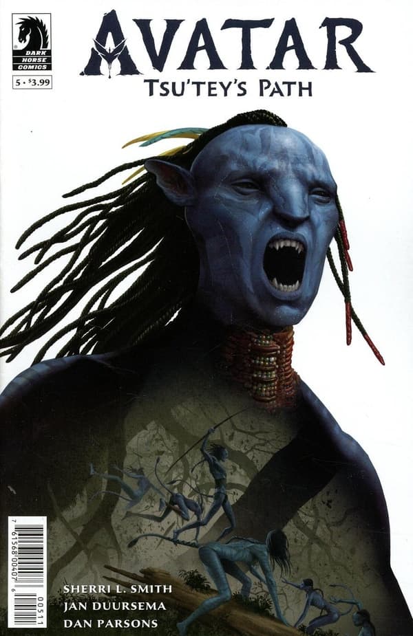Avatar: Tsu'tey's Path #5 cover