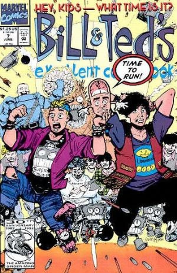 Bill & Ted's Excellent Comic Book #7 cover