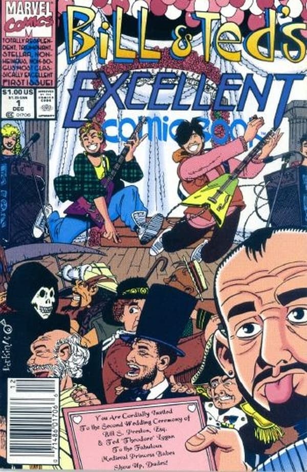Bill & Ted's Excellent Comic Book #1 cover
