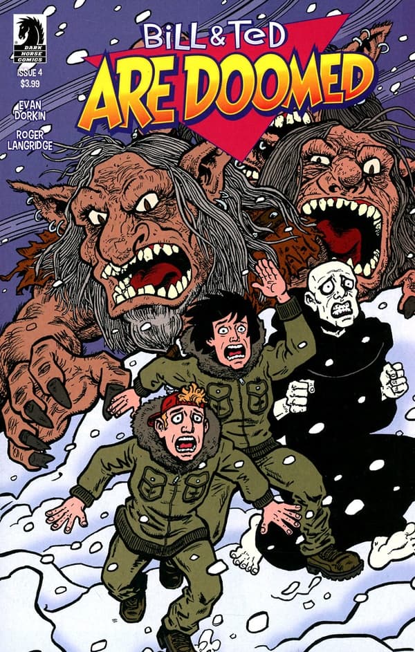 Bill & Ted Are Doomed #4 cover