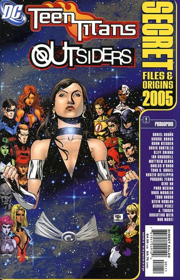 Teen Titans and Outsiders Secret Files and Origins 2005