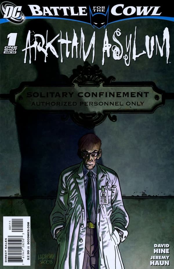 Batman: Battle for the Cowl: Arkham Asylum #1 cover