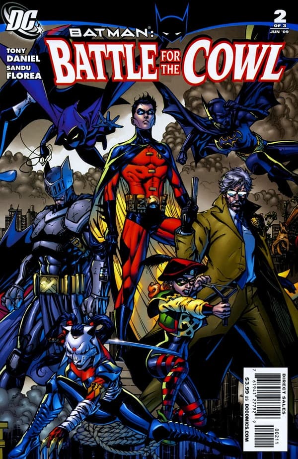 Batman: Battle for the Cowl #2 cover