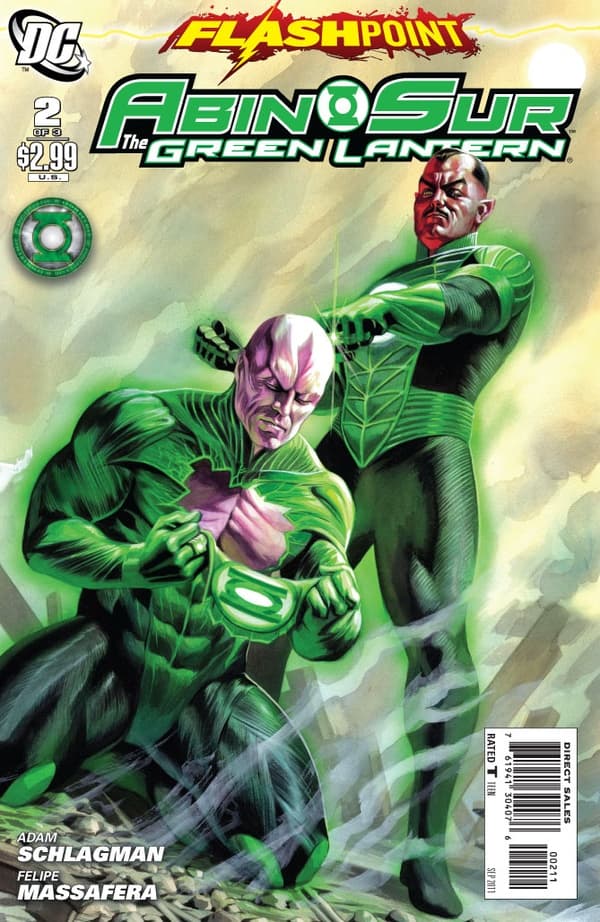 Flashpoint: Abin Sur - The Green Lantern #2 cover