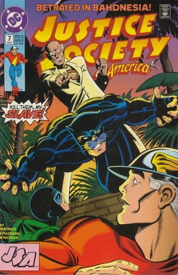 Justice Society of America #7 cover