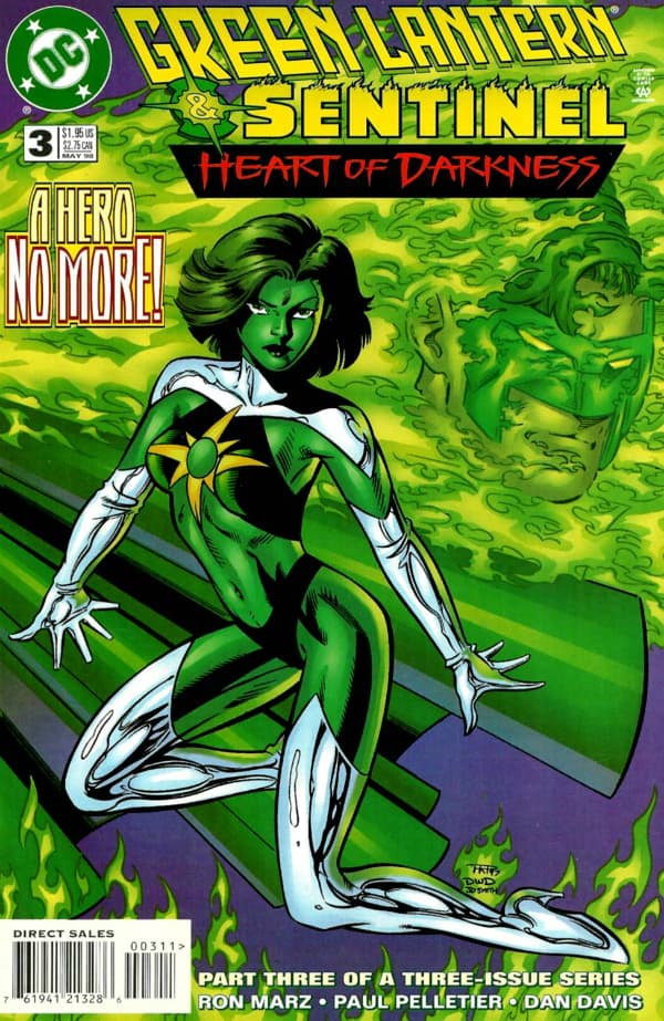 Green Lantern / Sentinel: Heart of Darkness #3 cover