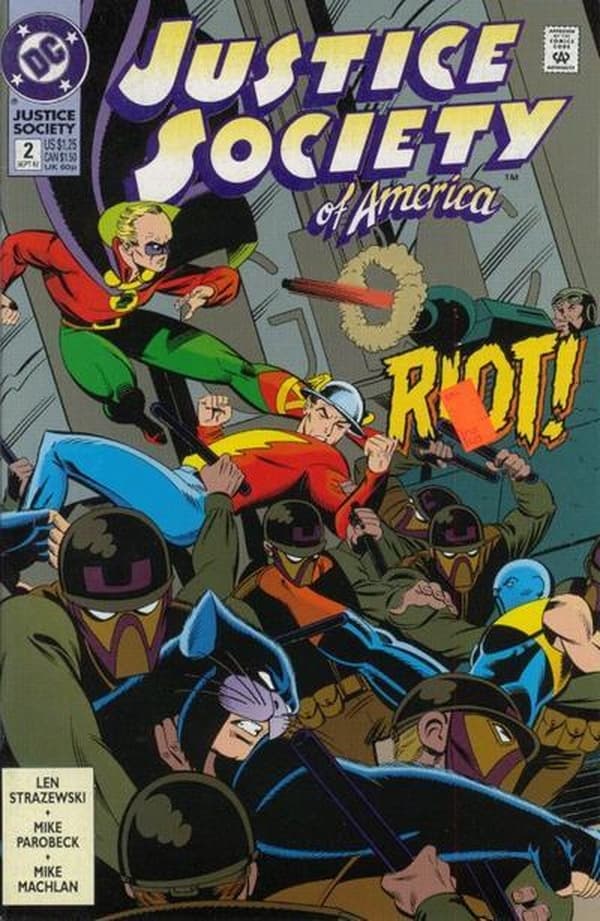 Justice Society of America #2 cover