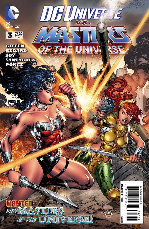 DC Universe vs. Masters of the Universe #3 cover