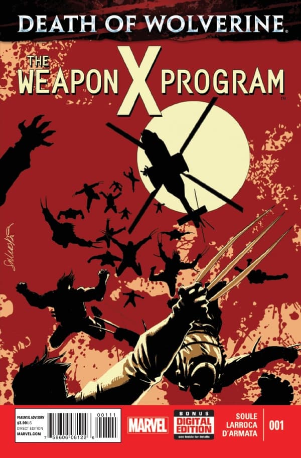 Death of Wolverine: The Weapon X Program #1 cover