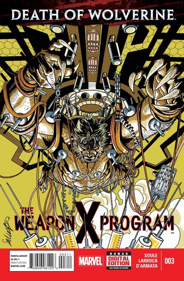 Death of Wolverine: The Weapon X Program #3 cover