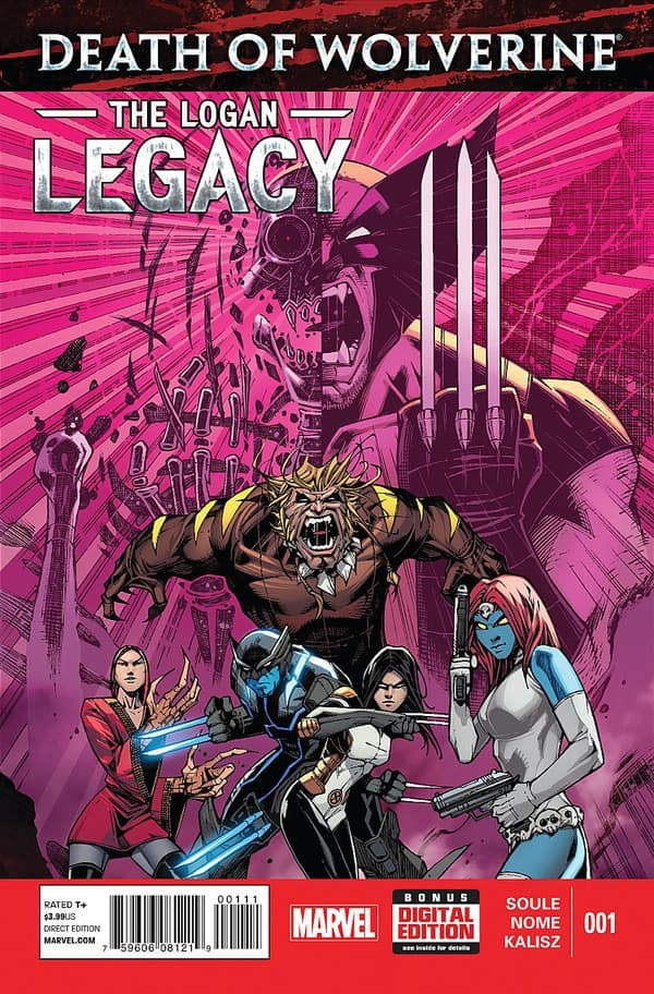 Death of Wolverine: The Logan Legacy #1 cover