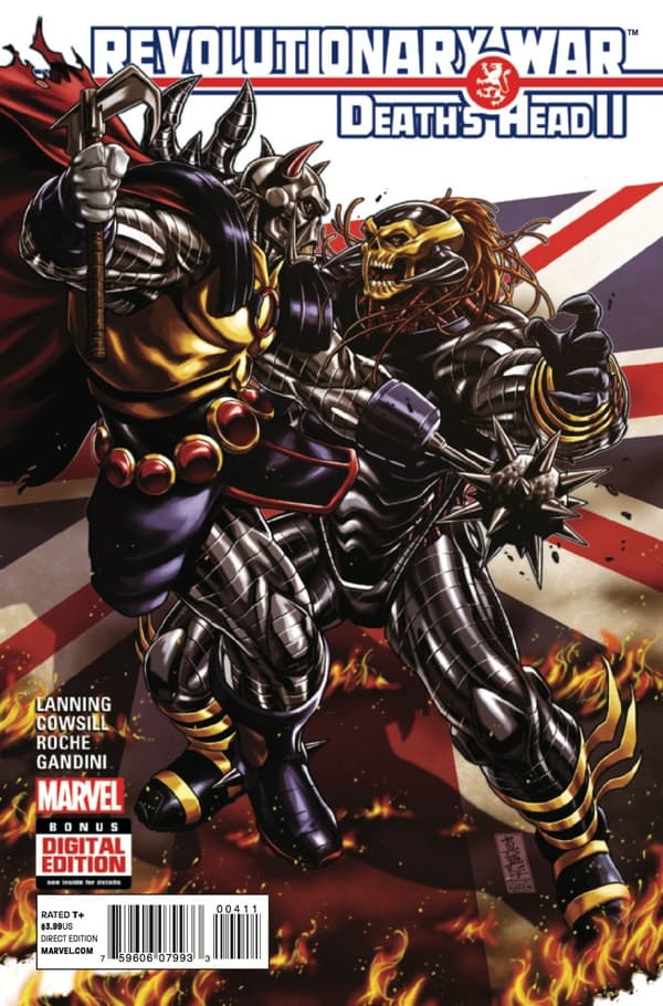 Revolutionary War: Death's Head II #1 cover