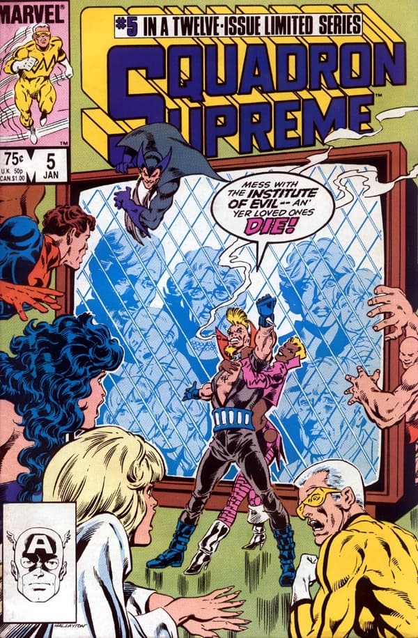 Squadron Supreme #5 cover