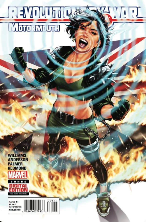 Revolutionary War: Motormouth #1 cover
