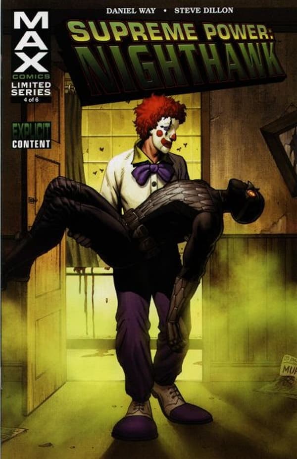 Supreme Power: Nighthawk #4 cover