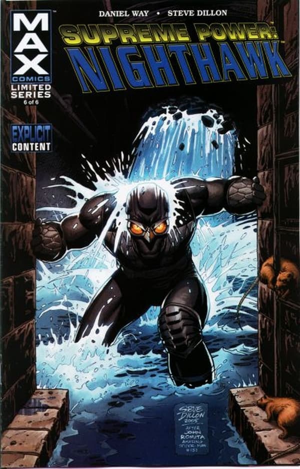 Supreme Power: Nighthawk #6 cover