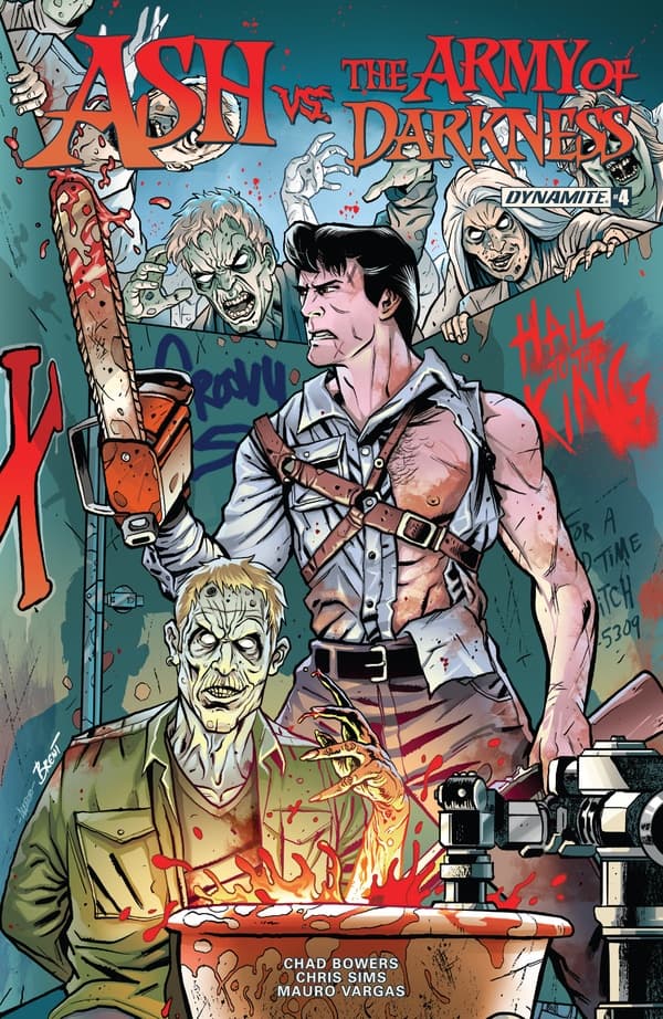 Ash vs. the Army of Darkness #4 cover