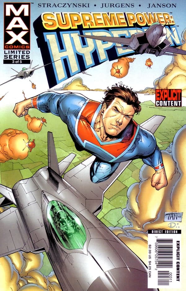 Supreme Power: Hyperion #3 cover