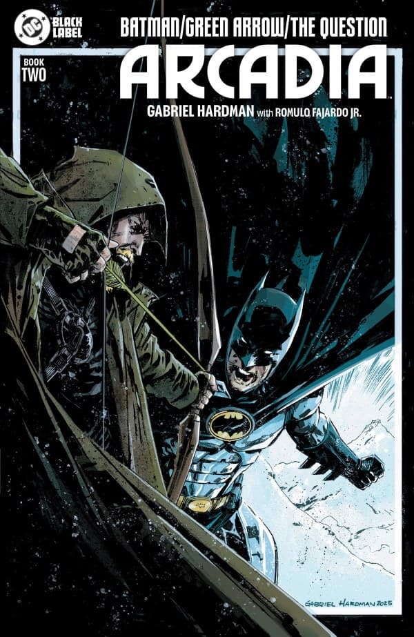 Batman/Green Arrow/The Question: Arcadia #2 cover