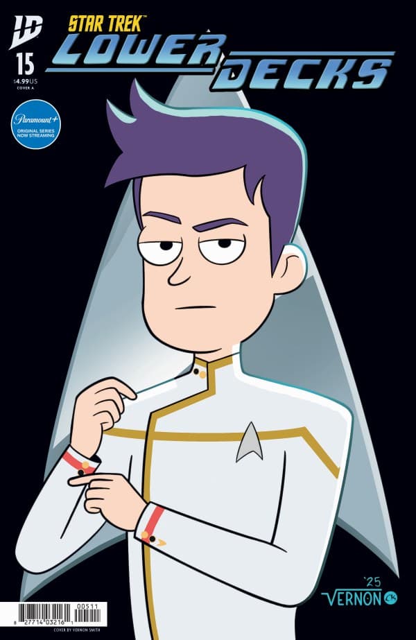 Star Trek: Lower Decks #15 cover