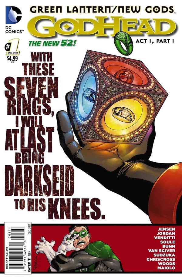 Green Lantern/New Gods: Godhead #1 cover