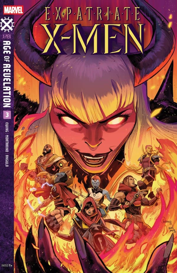 Expatriate X-Men #3 cover